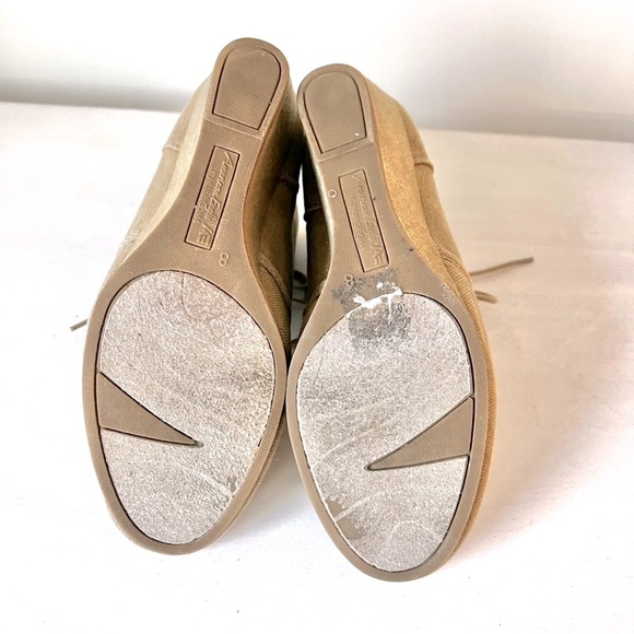 American Eagle Canvas Wedge Lace Up Bootie - Picture 4 of 6